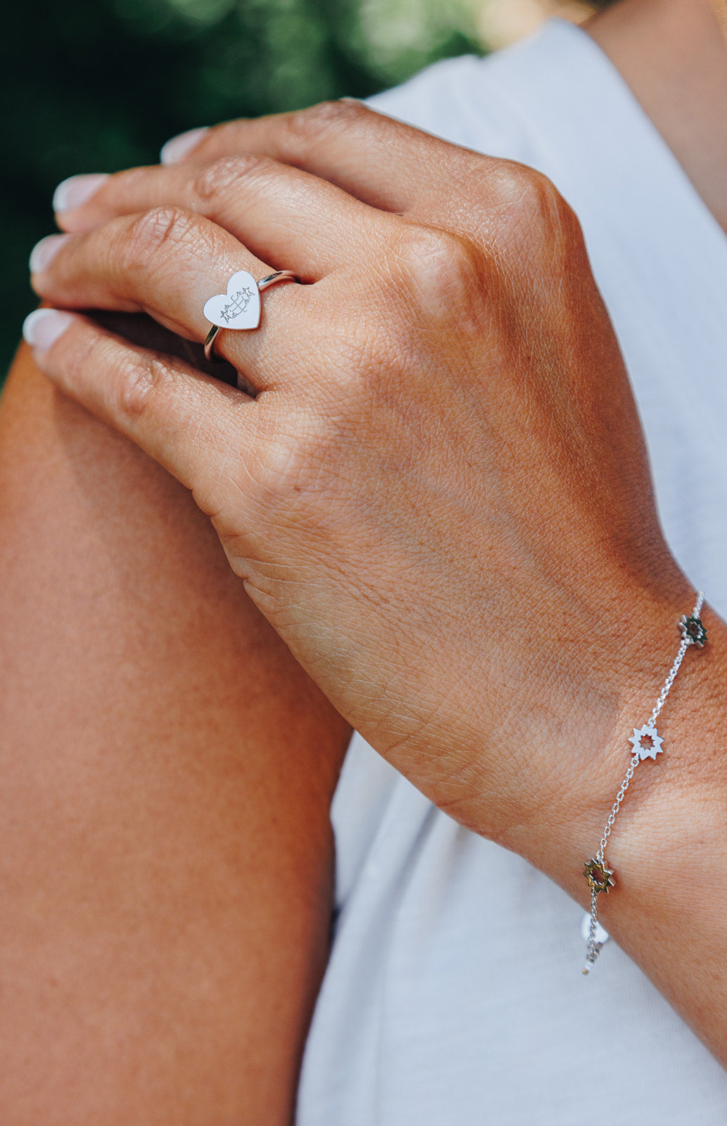 Pure Heart Baha’i Ringstone Ring