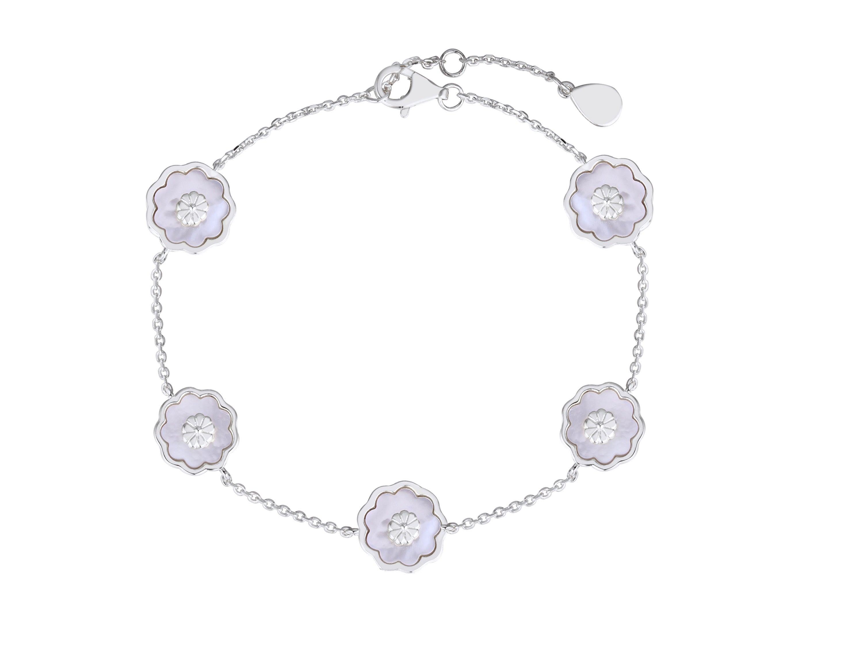 Sweet Blossoms Mother of Pearl Bracelet