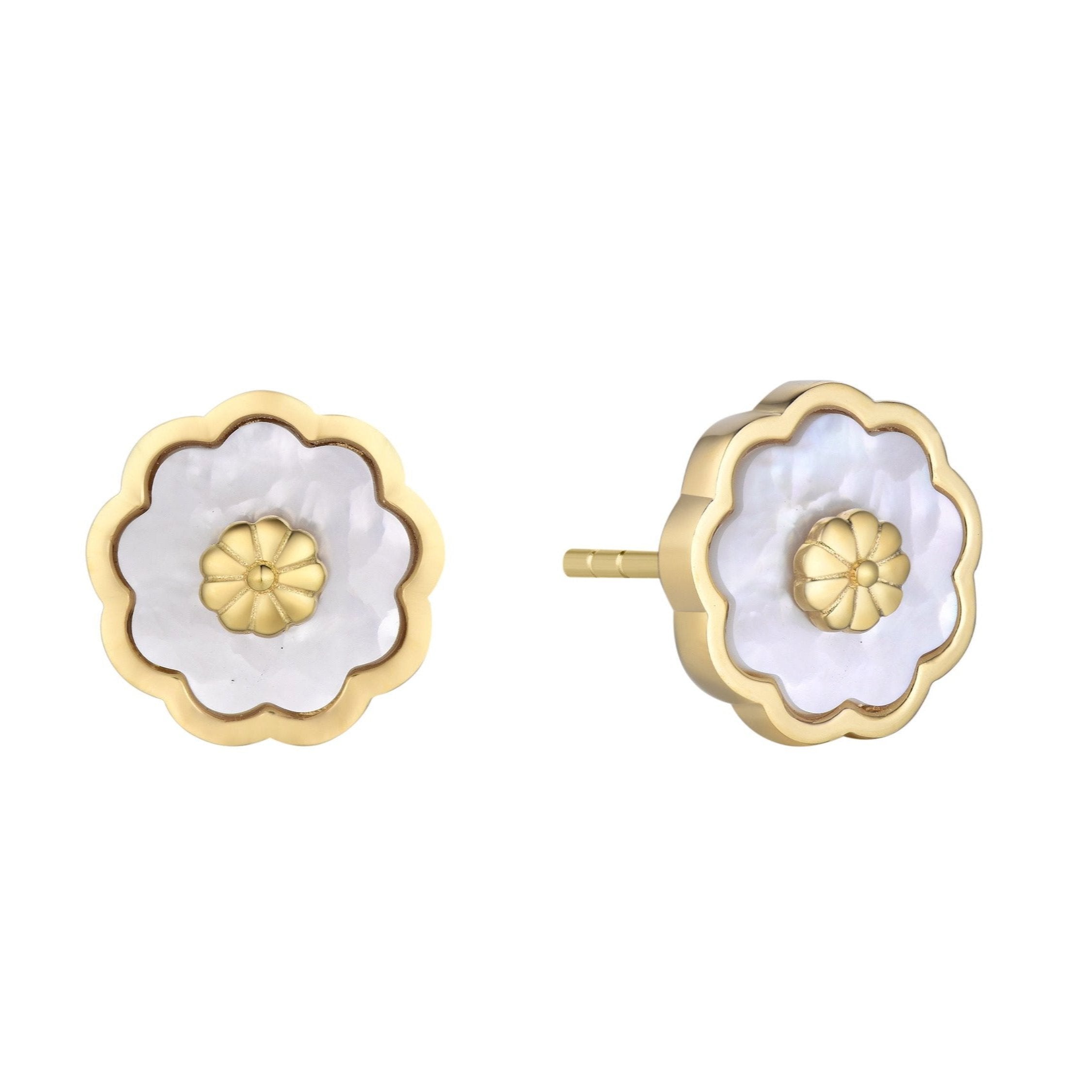 Sweet Blossoms Mother of Pearl Earrings