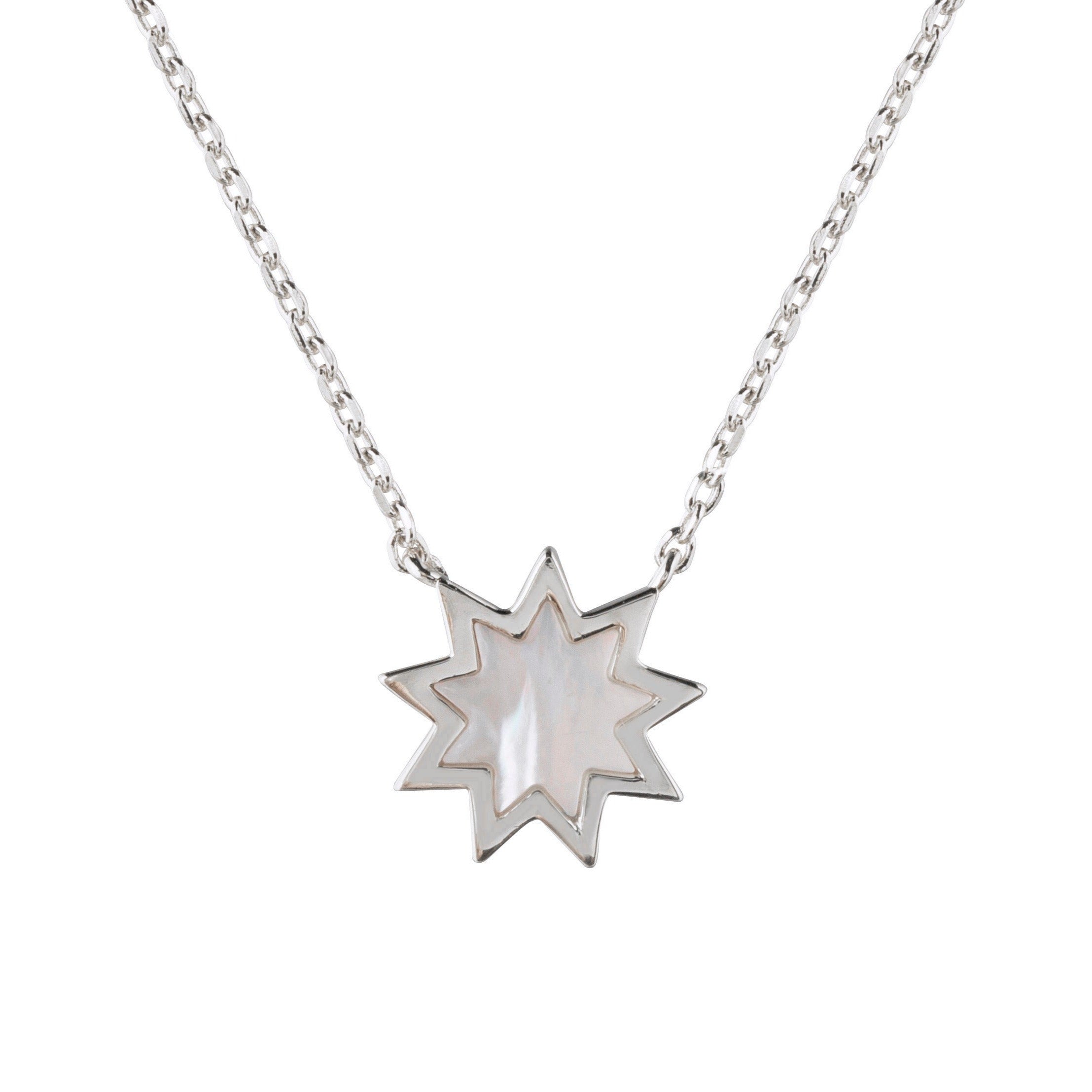 Mother of Pearl Nine Star Necklace