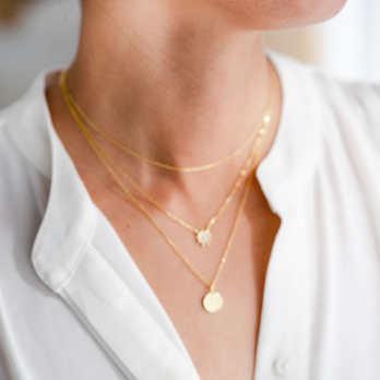 Simple Strands Layered Necklaces