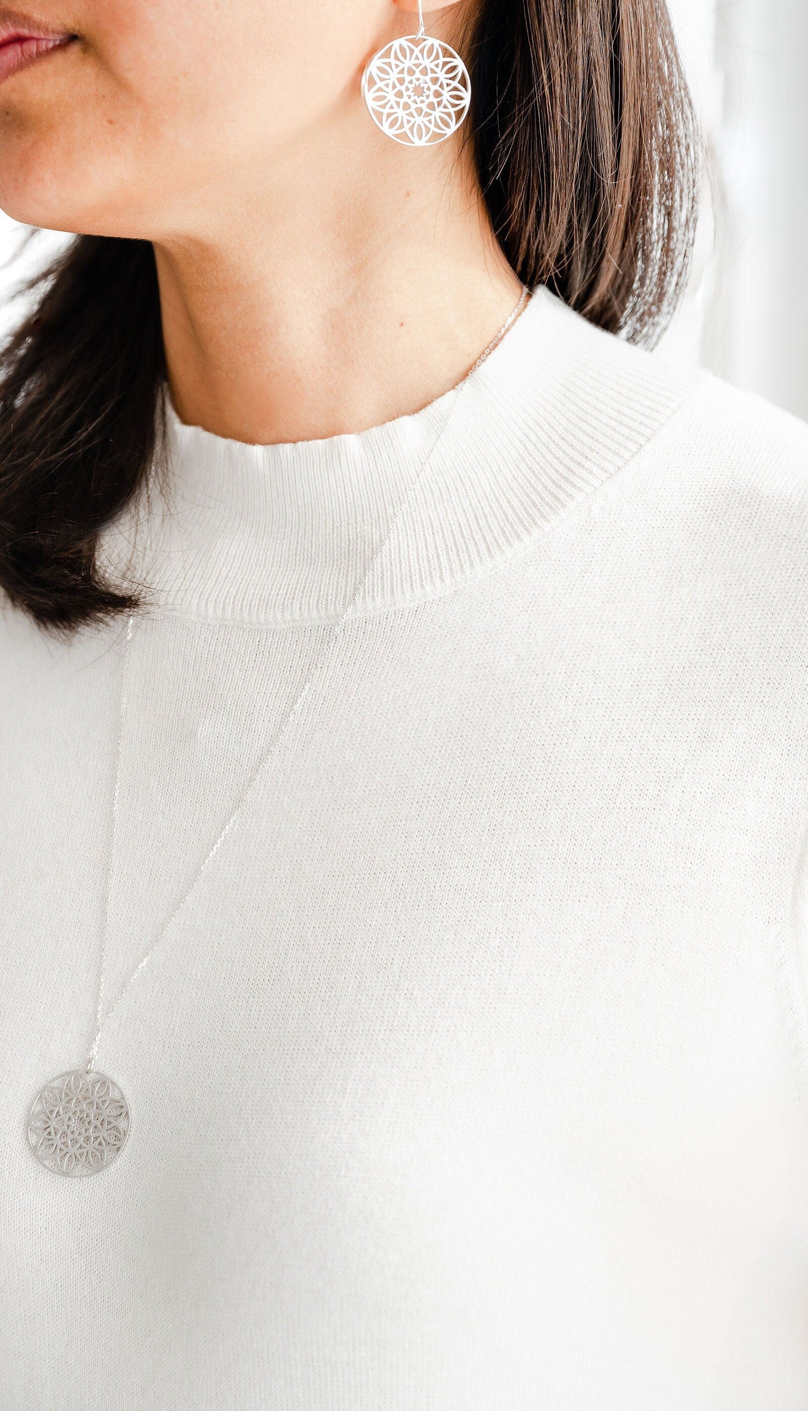 Natasha’s Mandala Earrings
